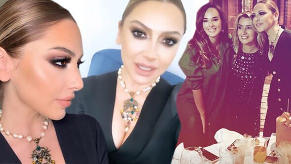 Hadise'den 34. yaş kutlaması