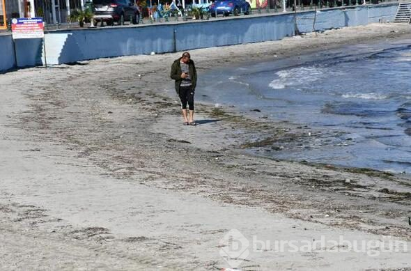 Tekirdağ'da deniz 25 metre çekildi