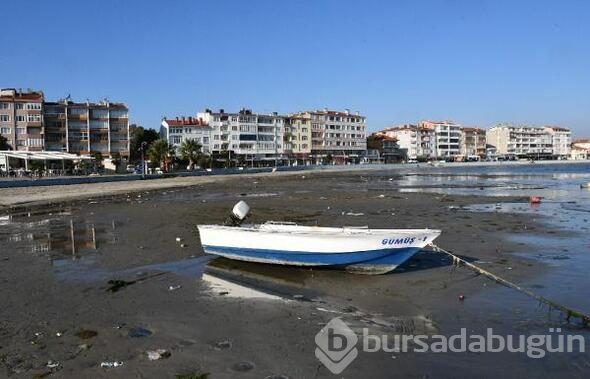 Tekirdağ'da deniz 25 metre çekildi