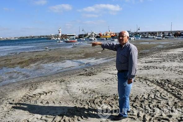 Tekirdağ'da deniz 25 metre çekildi