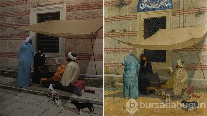 Ünlü modeller resimleri yeniden 'canlandırdı'
