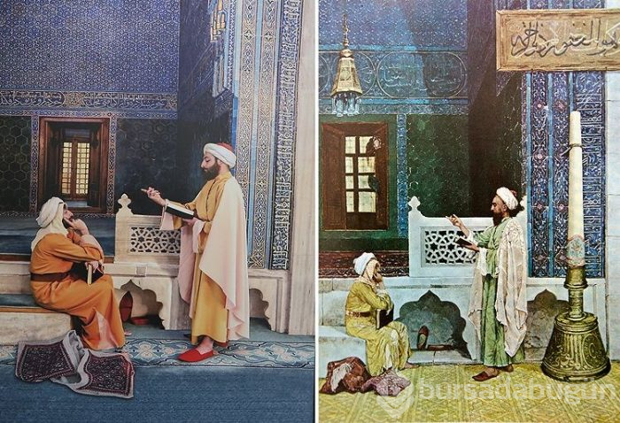 Ünlü modeller resimleri yeniden 'canlandırdı'