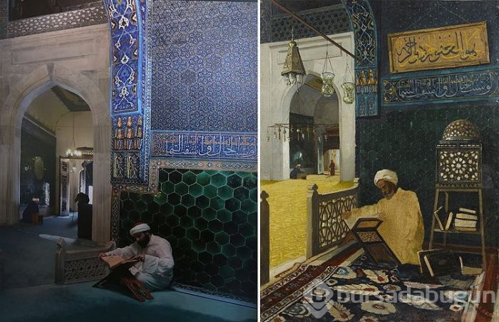 Ünlü modeller resimleri yeniden 'canlandırdı'