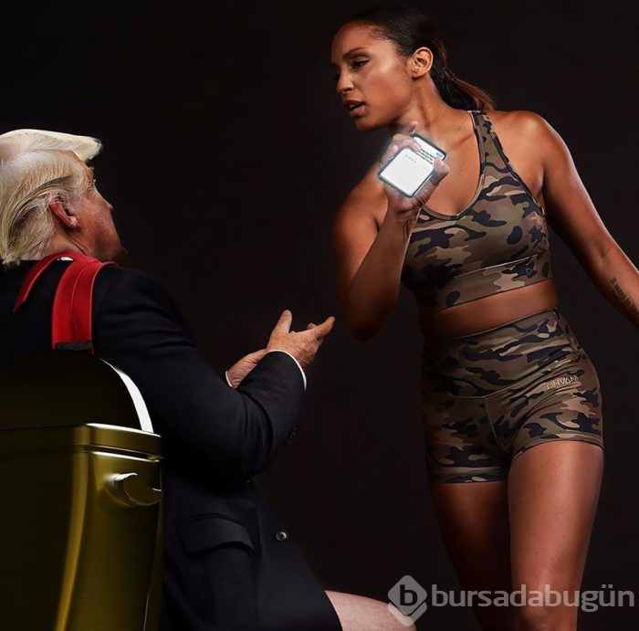 Donald Trump'lı iç çamaşırı reklamı!