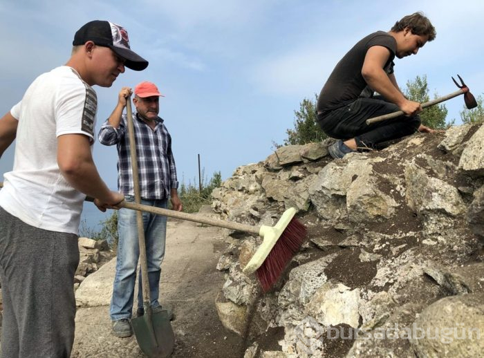 'Karadeniz'in Efesi'nde Roma tapınağı