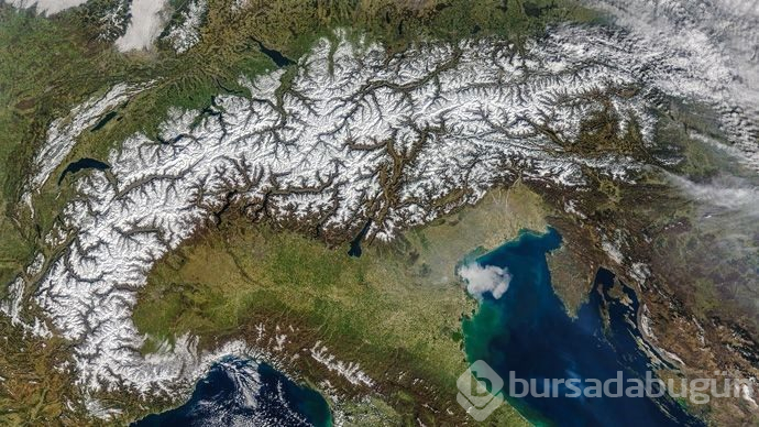 Yörüngedeki astronot 'Dünya' paylaşımı yaptı!