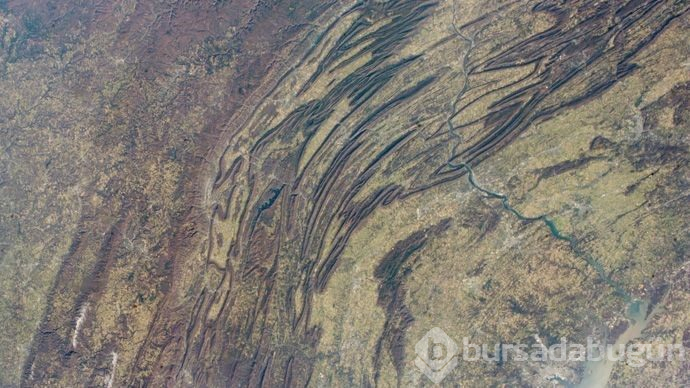 Yörüngedeki astronot 'Dünya' paylaşımı yaptı!