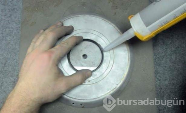 Paslı tavadan ışıklı kamera lensi yaptı
