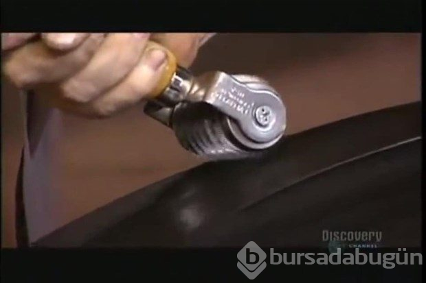 Eski lastiği yeni gibi yaptılar