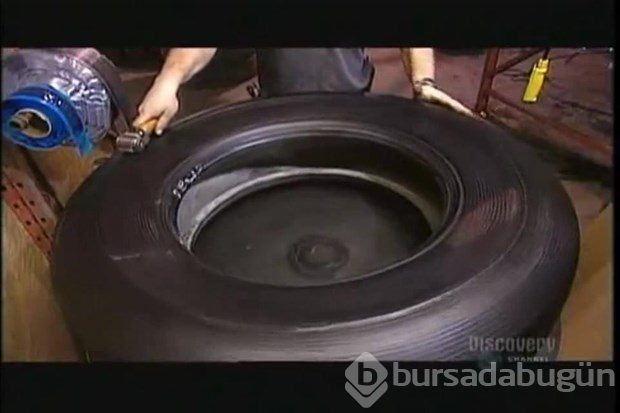 Eski lastiği yeni gibi yaptılar