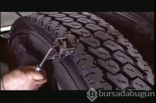 Eski lastiği yeni gibi yaptılar