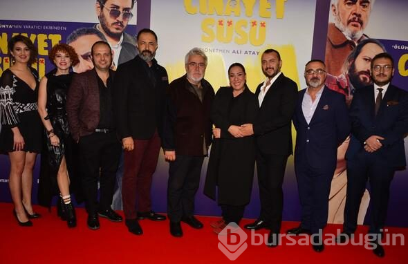 Cinayet Süsü galasına ünlü akımı