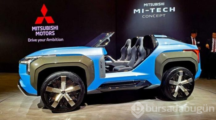 Mitsubishi gelecekten gelen aracını MI-TECH'i tanıttı!
