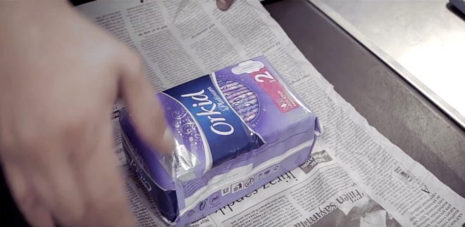 Kadın pedi markasından Türkiye'ye gönderme! 

