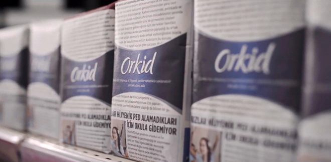 Kadın pedi markasından Türkiye'ye gönderme! 
