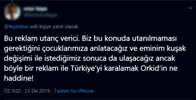 Kadın pedi markasından Türkiye'ye gönderme! 
