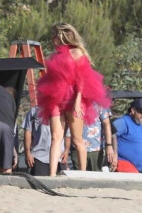 Heidi Klum Malibu'da görüntülendi!