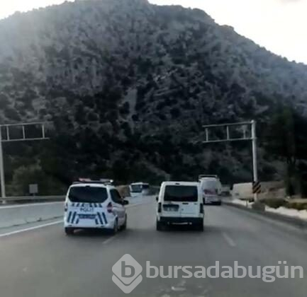 Araç hırsızını yakalamak için nefes kesen kovalamaca!