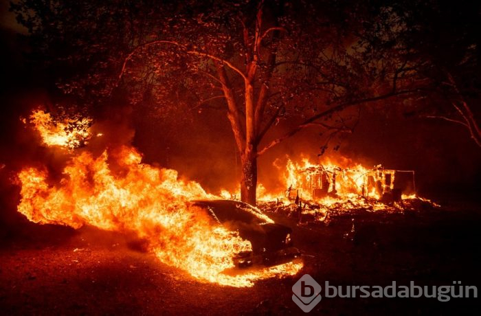 California'da yayılan yangınlar nedeniyle binlerce kişi tahliye edildi!