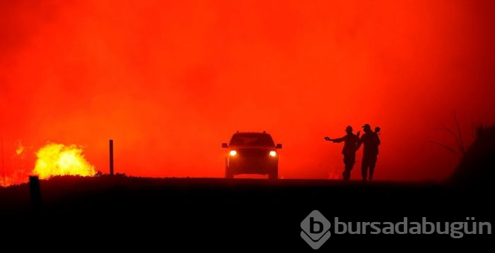California'da yayılan yangınlar nedeniyle binlerce kişi tahliye edildi!