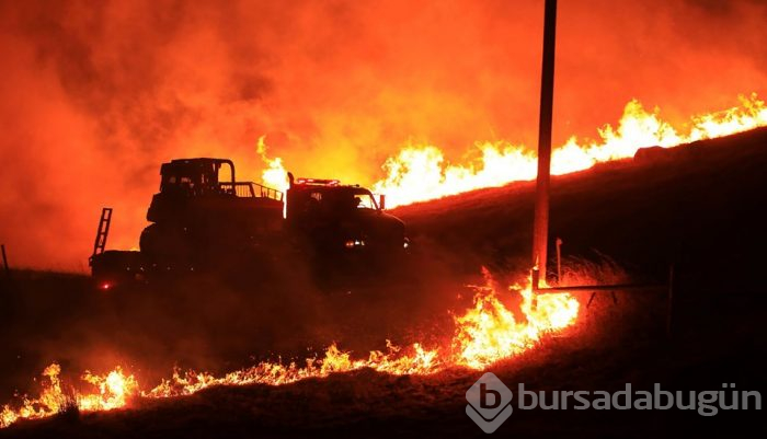 California'da yayılan yangınlar nedeniyle binlerce kişi tahliye edildi!