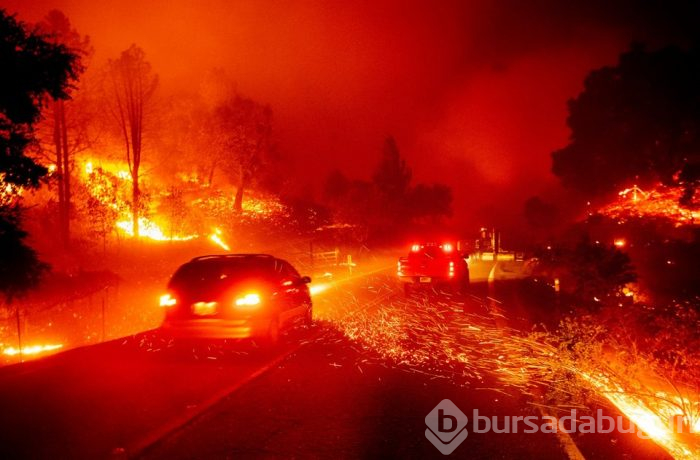 California'da yayılan yangınlar nedeniyle binlerce kişi tahliye edildi!