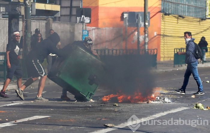 Şili'de protestolar devam ediyor!