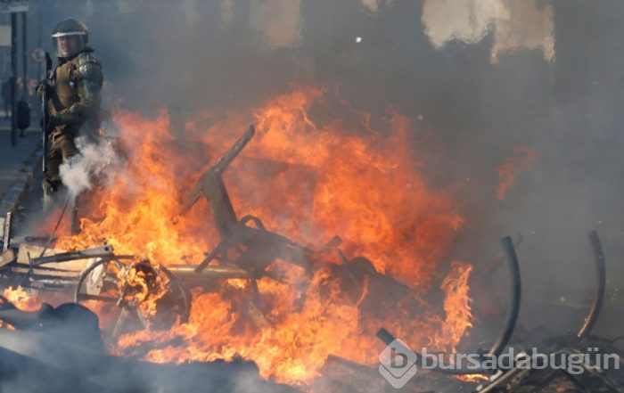 Şili'de protestolar devam ediyor!