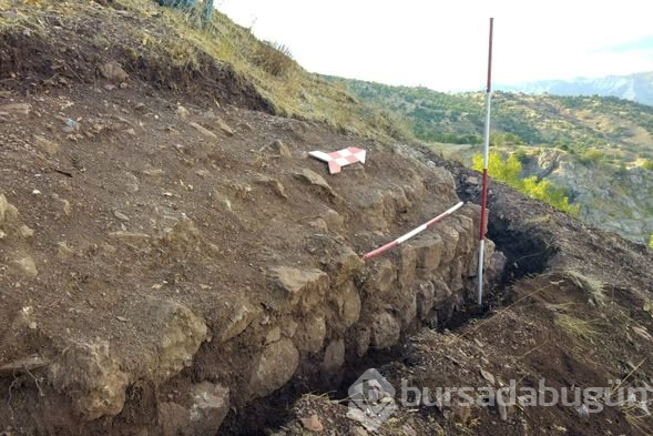 Tarihi 'kale karakol' sondaj kazısında  bulundu!
