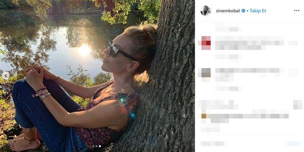 Sinem Kobal'ın fotoğraflarına yorum yağdı