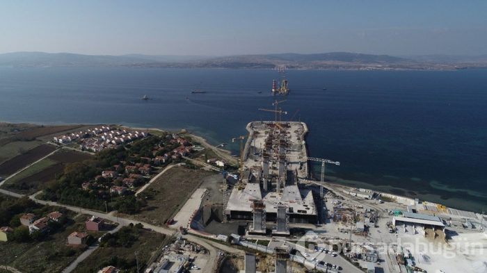1915 Çanakkale Köprüsü inşaatında son durum!