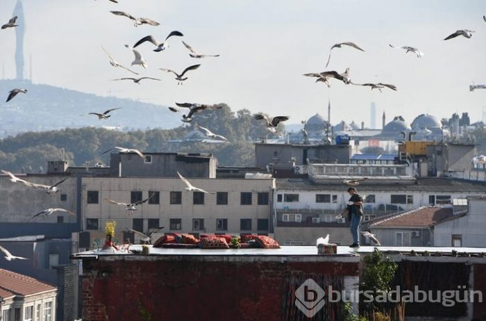 Valide Han'da fotoğraf çekenlerden para alıyor!