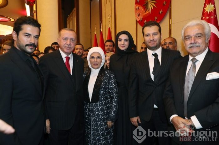 29 Ekim Cumhuriyet Bayramı Kabul Töreni'nde ünlülerde vardı