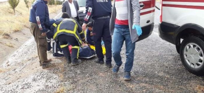 Adıyaman'da yolcu minibüsü devrildi!
