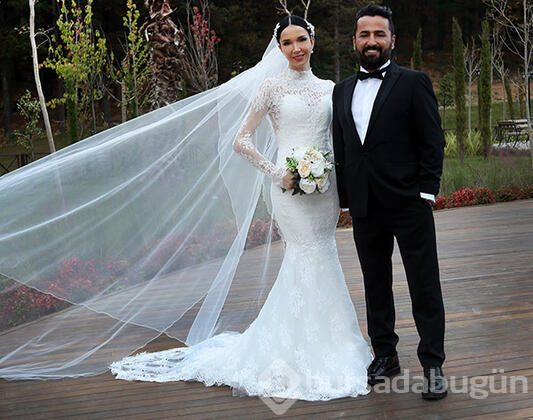 Elif Ece Uzun ile Mehmet Tuş evlendi