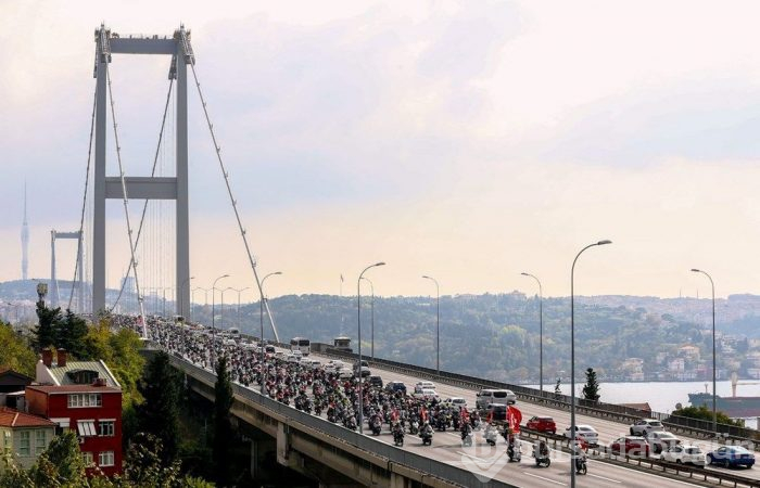Cumhuriyet Bayramı konvoyu!
