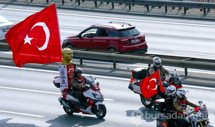 Cumhuriyet Bayramı konvoyu!
