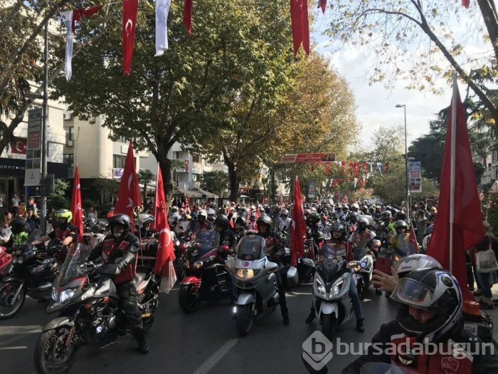 Cumhuriyet Bayramı konvoyu!