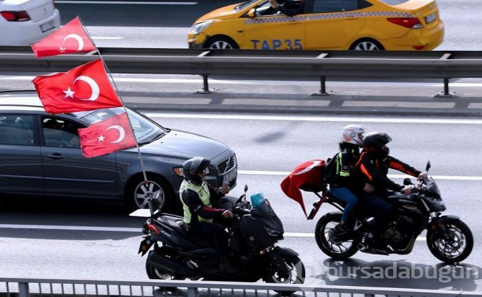 Cumhuriyet Bayramı konvoyu!