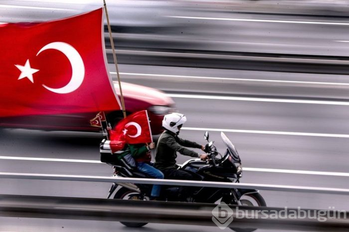 Cumhuriyet Bayramı konvoyu!