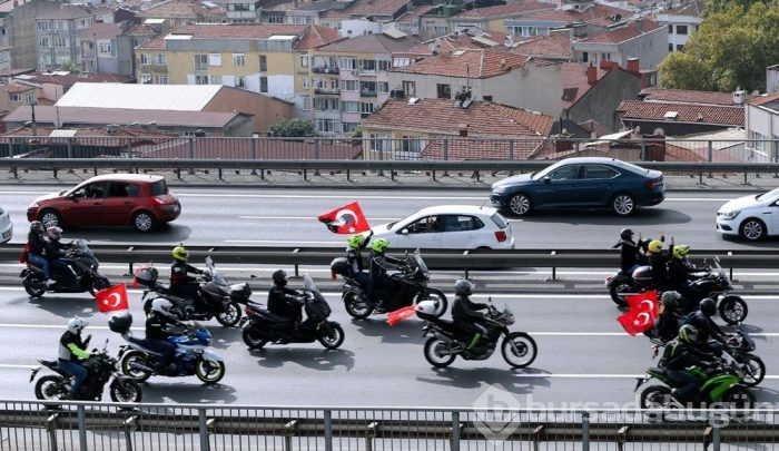 Cumhuriyet Bayramı konvoyu!