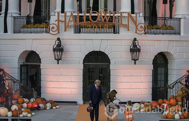 Trump'a cadılar bayramında korkunç sürpriz!