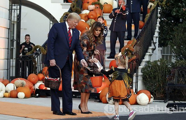 Trump'a cadılar bayramında korkunç sürpriz!