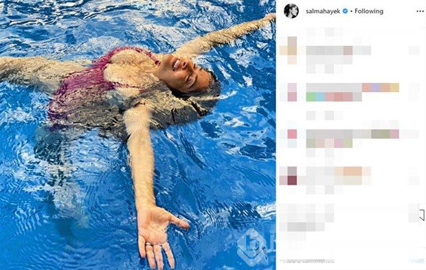 Salma Hayek "Pardon, yanlış fotoğraf paylaştım!"