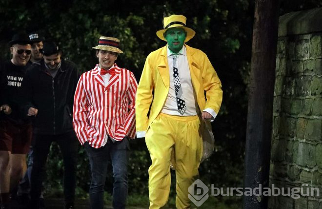 Cadılar Bayramı kutlamalarında alkolün dozu kaçtı ortalık karıştı!