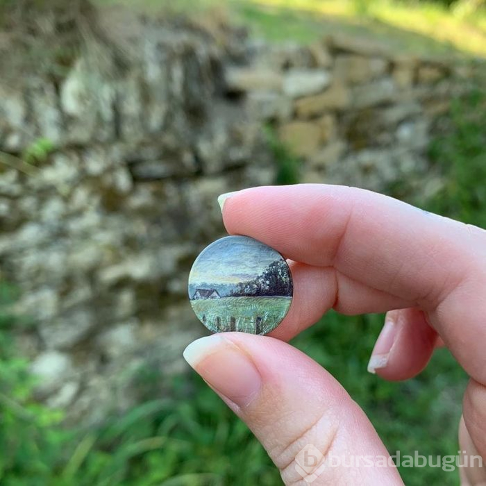 Bozuk paralar sanat eserine döndü