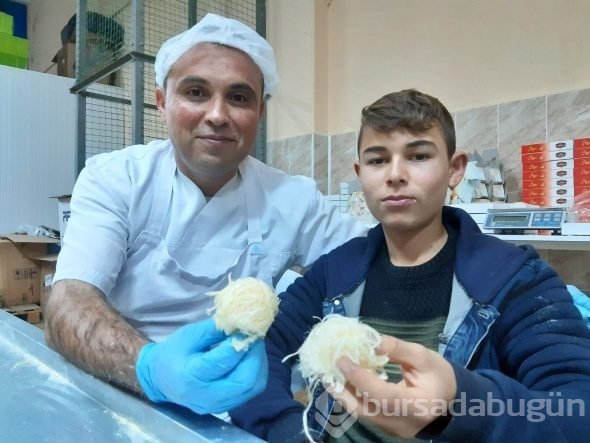 Çölyak hastası oğlu için üretti!