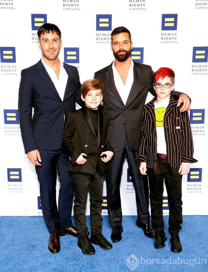 Ünlü şarkıcı Ricky Martin'in  dördüncü çocuğu oldu