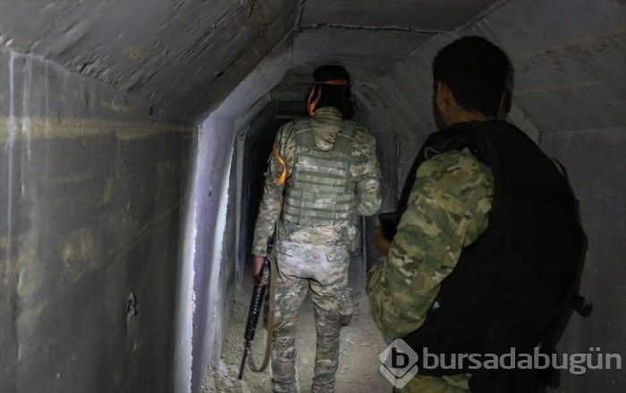 PKK/YPG'nin karargahlarında dikkat çeken detay!
