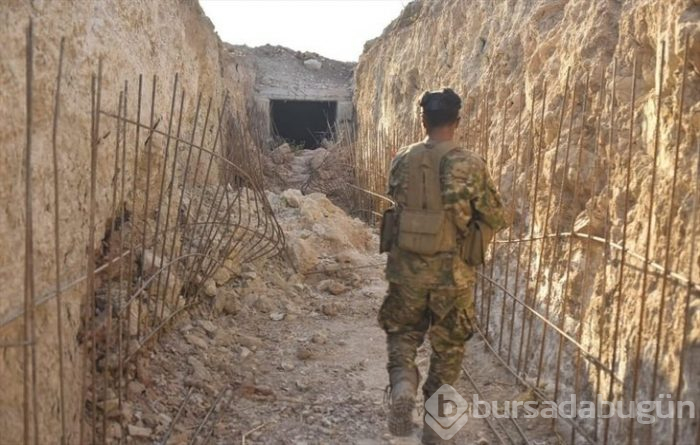 PKK/YPG'nin karargahlarında dikkat çeken detay!
